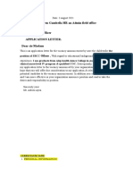 To: Save The Children Gambella HR An Admin Field Office Position: SBCC Officer