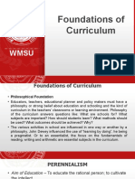 Foundation of Curriculum