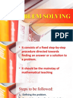 PROBLEM SOLVING (2)