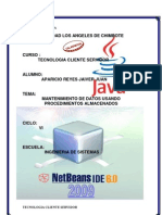 Mantenimiento de Datos Usando Procedure Almacenados Tarea 7