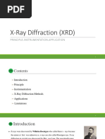 X-Ray Diffraction (XRD) PDF | PDF | X Ray Crystallography | Crystal ...