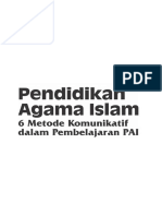 22-PAI - 6 Metode Komunikatif Dalam Pembelajaran PAI