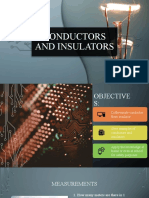 CONDUCTORS AND INSULATORS SAFETY
