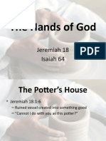 The Hands of God: Jeremiah 18 Isaiah 64