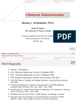 Integrated Reservoir Characterization: Watheq J. Al-Mudhafar, PH.D