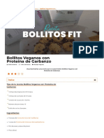 Bollitos Veganos con Proteína de Garbanzo - ¡Delicia Veggie!