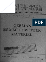 German Ios-Mm Howitzer Materiel: Wai Iepaitieit Tec - Iical Iai - Al