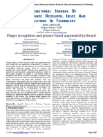 Finger Recognition and Gesture Based Augmented Keyboard: ISSN: 2454-132X Impact Factor: 4.295
