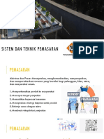 7 - Sistem Teknik Pemasaran