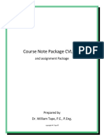 Cvl410 Course Package