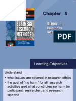 Ethics in Business Research