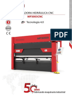 Plegadora MP3003CNC - Nargesa