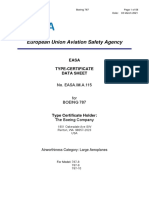 EASA Type Certificate Data Sheet for Boeing 787
