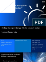 Application Modernization: Don'T Forget The Devops?