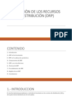 Planeaciòn de Los Recursos de Distribuciòn (DRP)