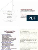 Mass Spectroscopy (kg)