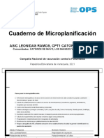 Cuaderno de Microplanificació CATORCE DE MAYO