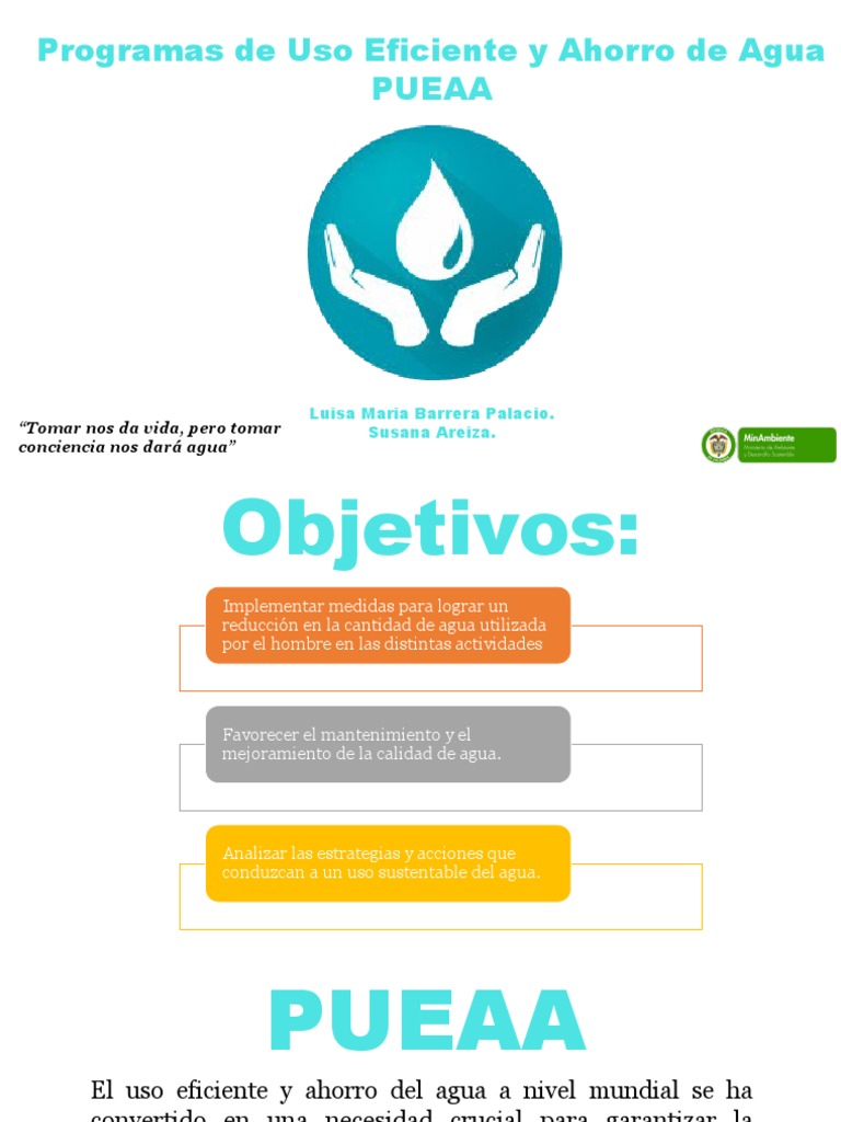 Programa de Ahorro y Uso Eficiente del Agua | PDF | Desarrollo ...