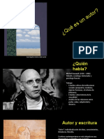 Foucault - Que Es El Autor - PPTM