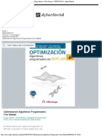 Optimización Algoritmos Programados Con Matlab Por Diego Alberto Oliva Navarro