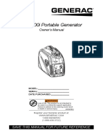 GP2500i Portable Generator: Owner's Manual