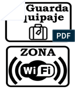 Zona Wifi-Se Guarda Equipaje