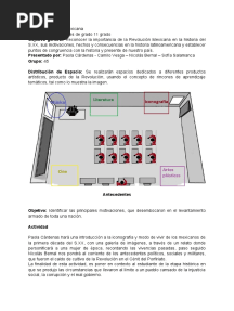 Planeación Clase Revolución Mexicana
