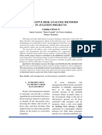 Qualitative Risk Analysis Methods in Aviation Projects: &Ăwăolq&,2$&Ă