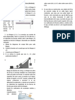 Práctica Leyes de Newton. Poleas