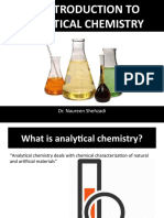 1 - An Introduction To Analytical Chemistry