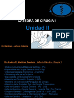 Cirugia I - UNIDAD II - Semiologia Generalidades