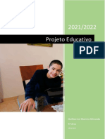 2021/2022 Projeto Educativo: Guilherme Martins Miranda 5º Ano