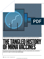 The Tangled History of Mrna Vaccines: Feature