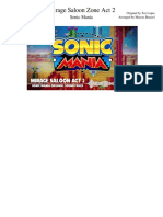 Mirage Saloon Zone Act 2: Sonic Mania