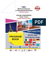WCES 2022 14 TH World Conference On Educational Sciences, Online