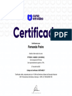 Fernando Freire Python 3 8211 Mundo 1 40 Horas Certificado Curso em Video