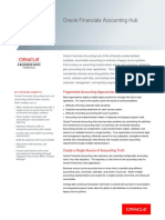 Oracle Financials Accounting Hub Data Sheet