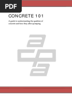 Qualities of Concrete