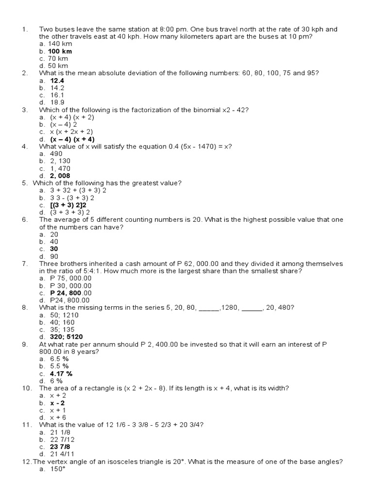 Part 5 Mathematics | PDF | Triangle | Elementary Geometry