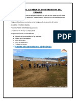 Informe Obra Estadio Pachitea 2022