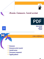 Cursul 5 Bioetica - Eutanasia