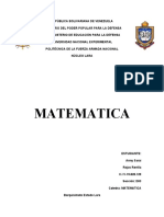 Matematica Enero