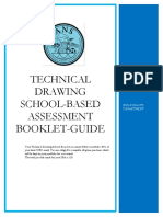 Technical Drawing School-Based Assessment Booklet-Guide: Building/Td Department