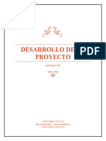 Desarrollo de Un Proyecto