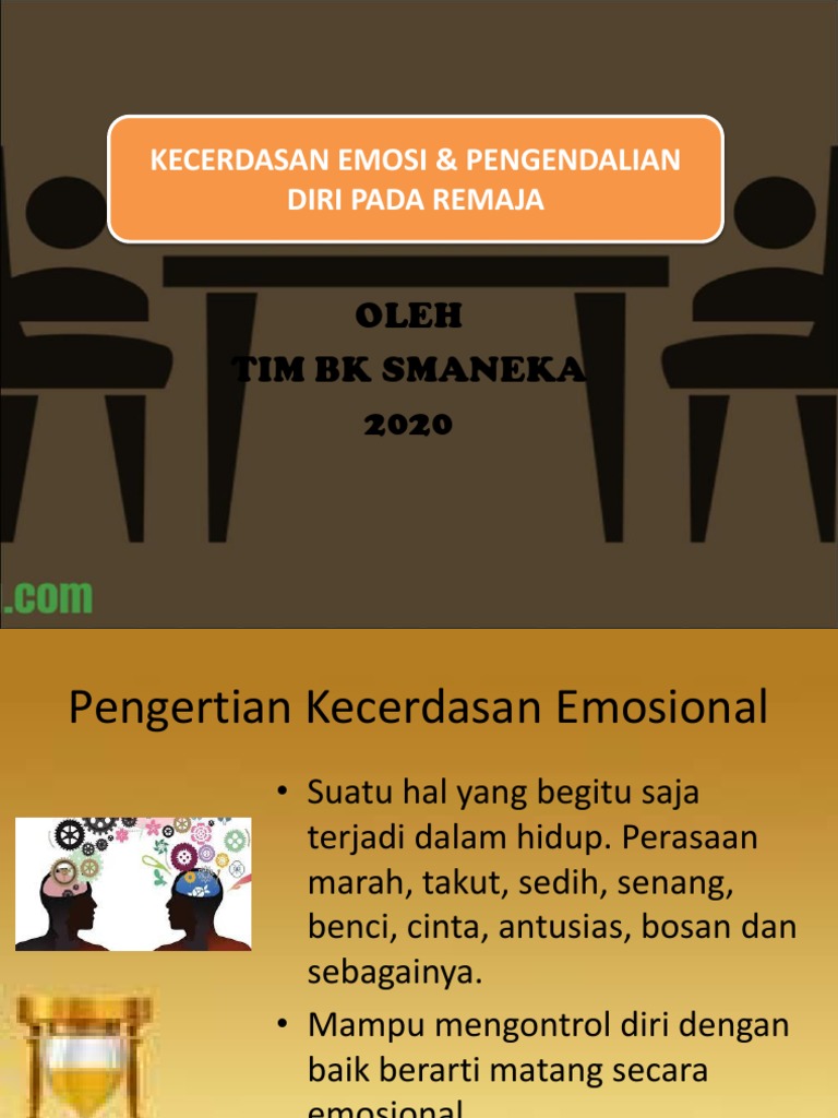 Kecerdasan Emosi dan Pengendalian Diri Remaja | PDF | Pengembangan Diri