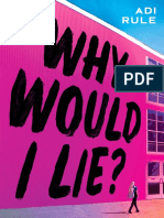 Why Would I Lie Excerpt