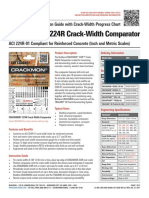 CRACKMON® 224R Crack-Width Comparator: Buildera