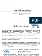 Redes Informáticas: Conceptos y Clasificación