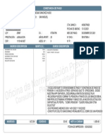 Constancia de Pago: Ingreso Descripción MONTO (S/.) Egreso Descripción MONTO (S/.) Saldo/Adeudos