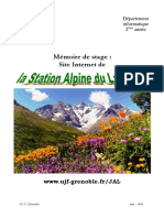 Site Internet Station Alpine 1999 0
